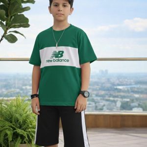 تیشرت شلوارک طرح NB new balance