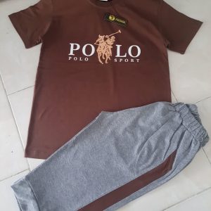 تیشرت شلوارک طرح پولو