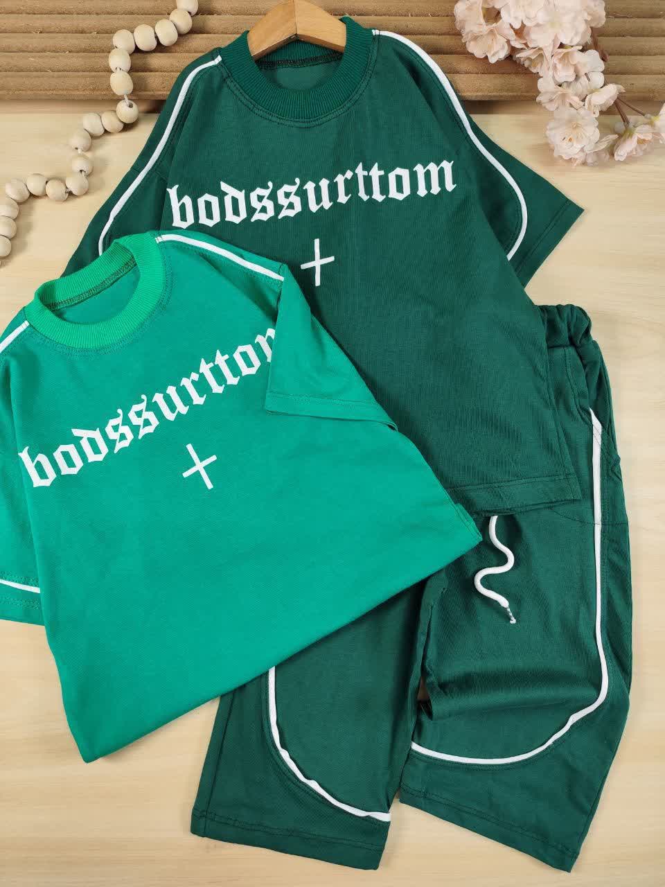 تیشرت شلوارک طرح bodssurttom