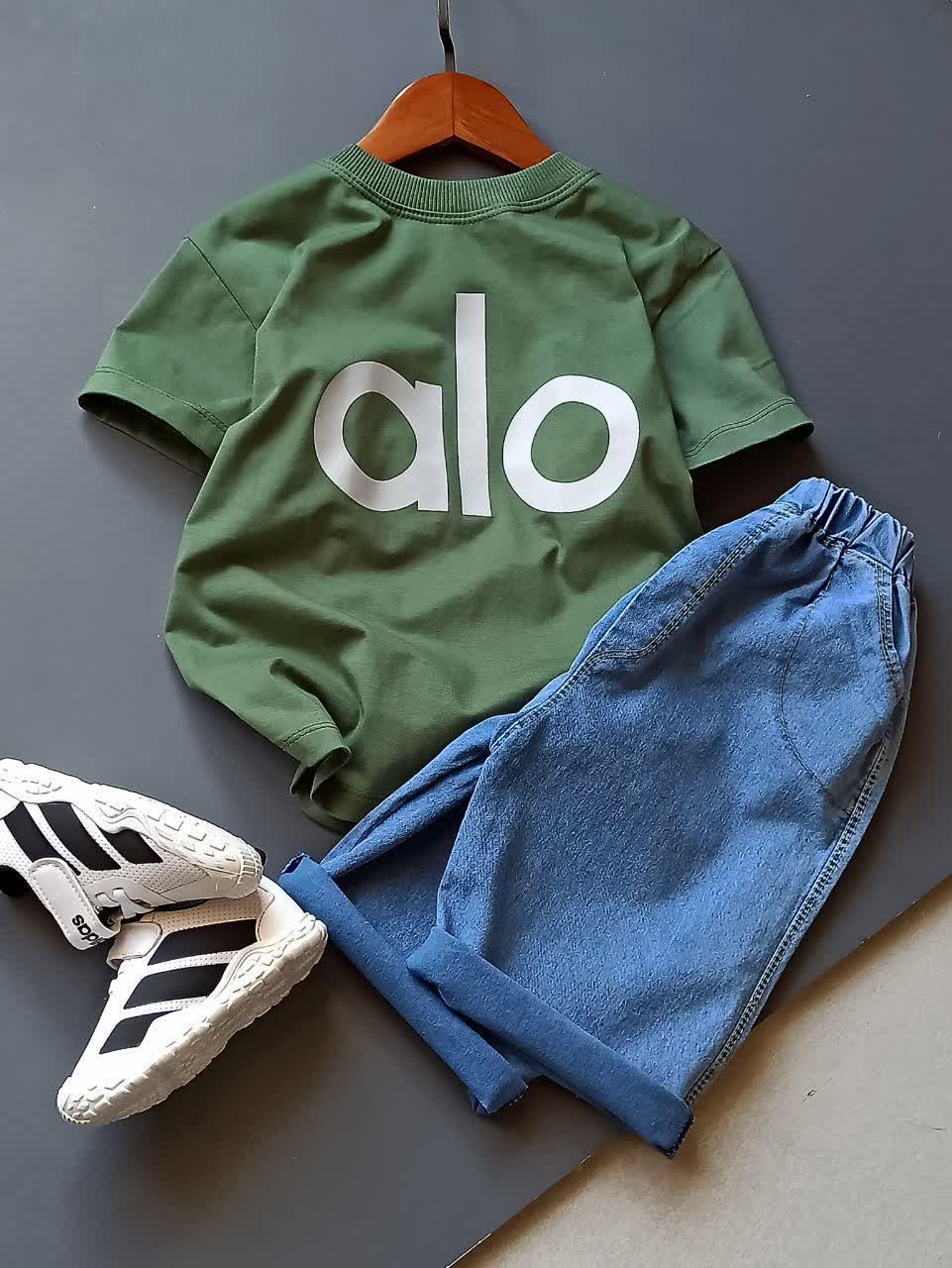 تیشرت شلوارک طرح alo - تصویر 6