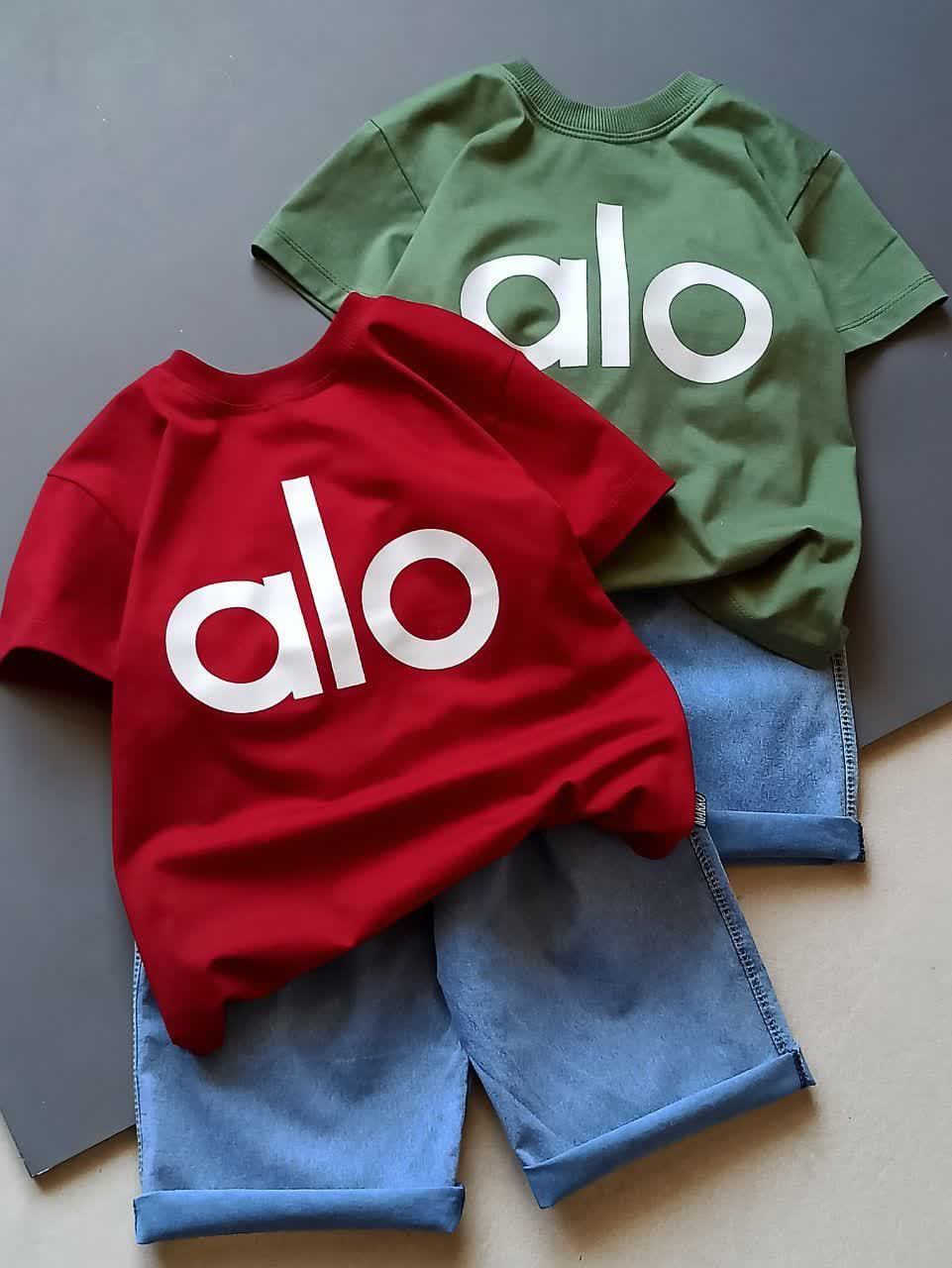 تیشرت شلوارک طرح alo - تصویر 2