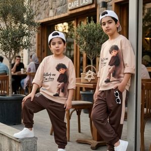 بلوز شلوار طرح پسرک