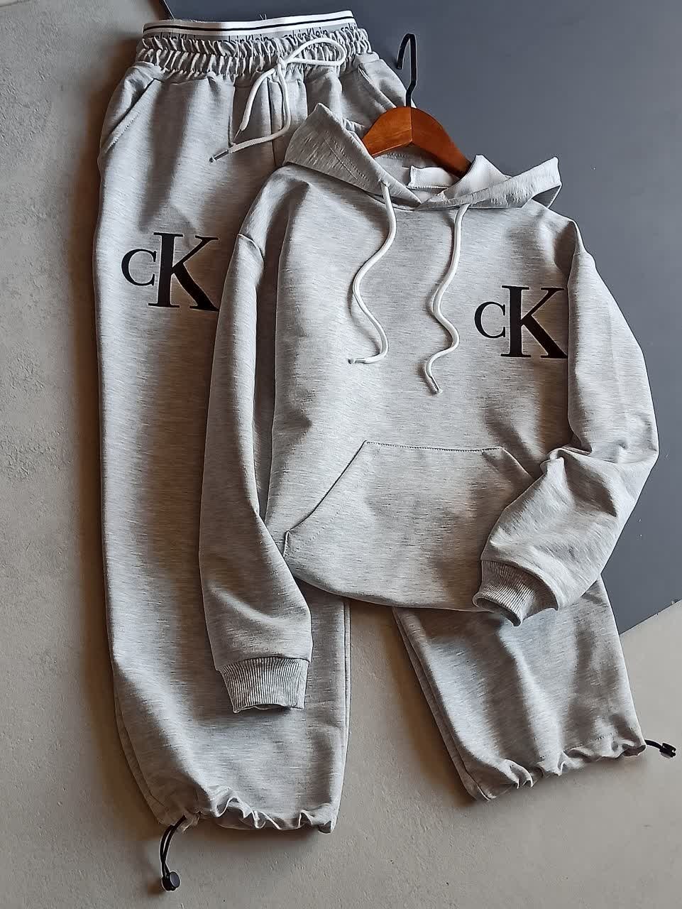 هودی شلوار جاگر طرح CK - تصویر 3